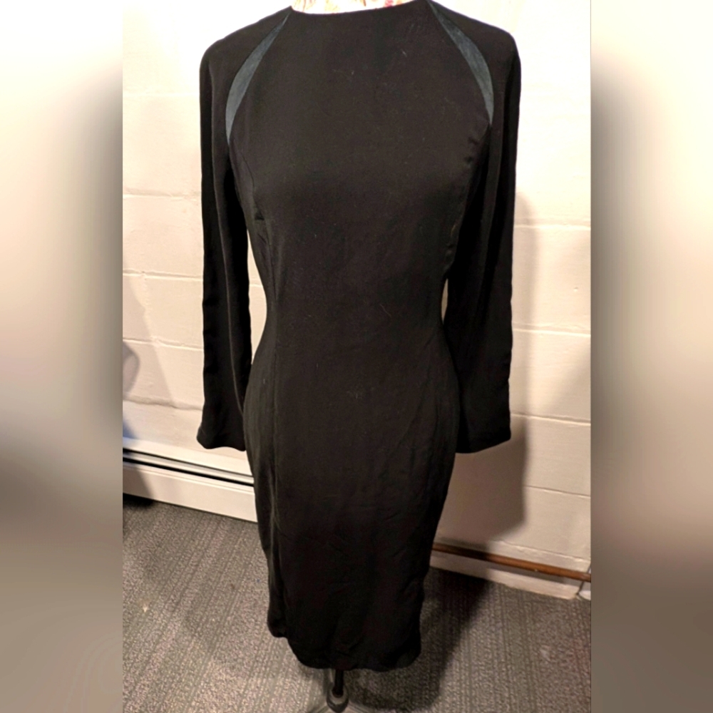 Elegant vintage black  Anne Klein Dress